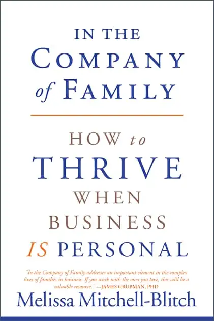 In the Company of Family — a family business book by Melissa Mitchell-Blitch